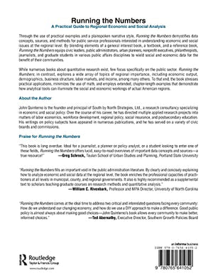Running the Numbers: A Practical Guide to Regional Economic and Social Analysis: 2014,Used
