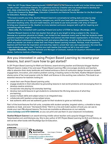 Diy Project Based Learning For Math And Science (Eye On Education)
