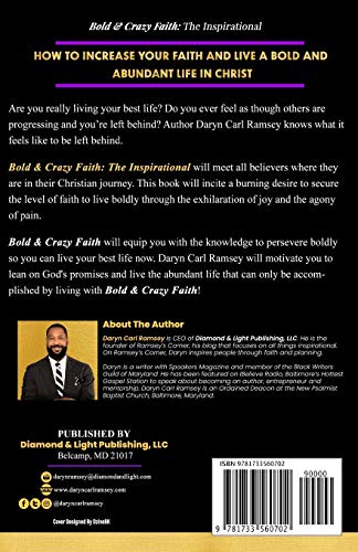 Bold & Crazy Faith: HOW TO INCREASE YOUR FAITH AND LIVE A BOLD AND ABUNDANT LIFE IN CHRIST,Used