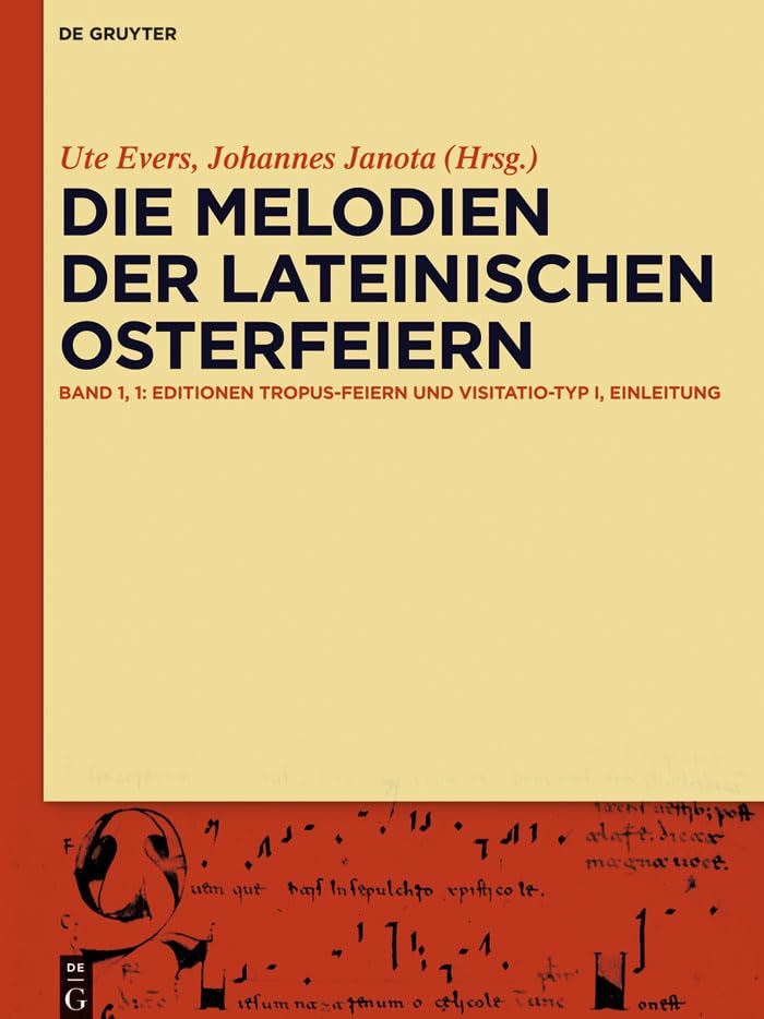 Die Melodien der lateinischen Osterfeiern: Editionen und Kommentare (German Edition),Used