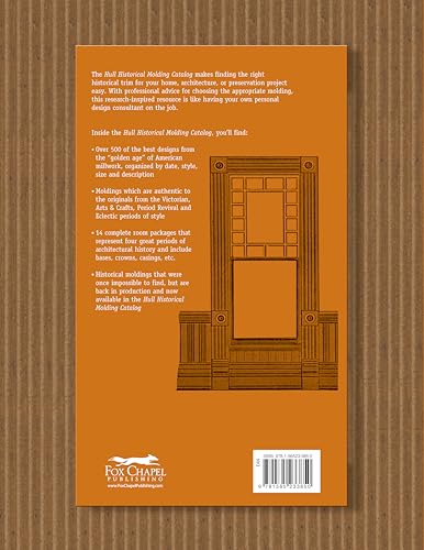 Hull Historical Molding Catalog,Used
