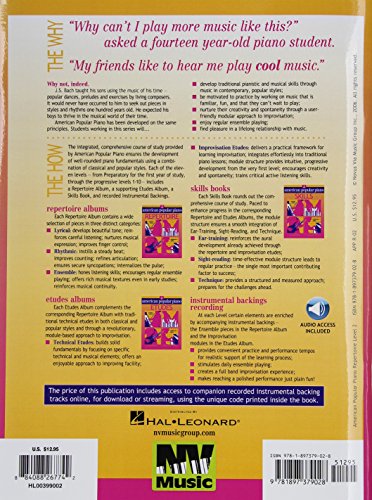 American Popular Piano  Repertoire: Level Two  Repertoire,Used