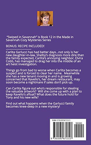 Swiped in Savannah: A Made in Savannah Cozy Mystery (Made in Savannah Mystery Series),Used