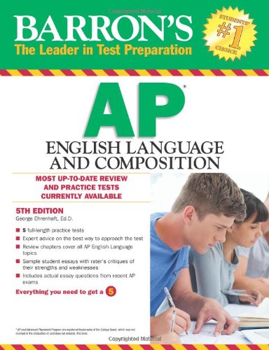 Barron's AP English Language and Composition,Used