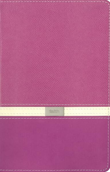 New Women's Devotional Bible: New International Version, Orchid/ Butter Creme, Italian Duotone,Used