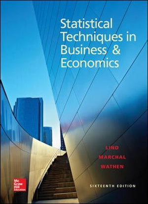 Statistical Techniques In Business And Economics, 16Th Edition,New