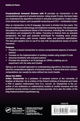 Computational Actuarial Science with R (Chapman & Hall/CRC The R Series),Used