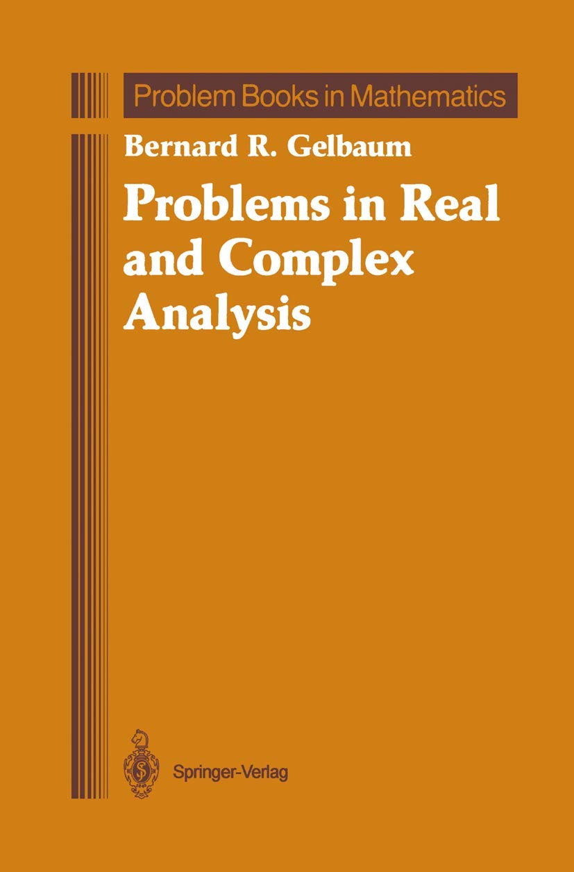 Problems In Real And Complex Analysis (Problem Books In Mathematics),Used
