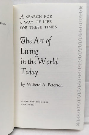 The Art of Living in the World Today,Used