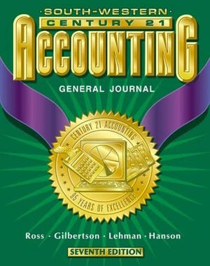 Century 21 Accounting: General Journal,New
