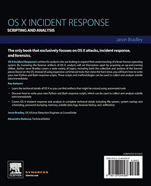 OS X Incident Response: Scripting and Analysis,Used