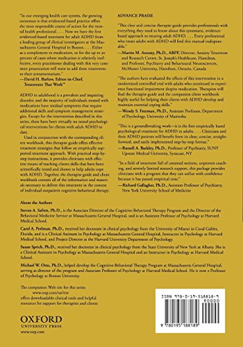 Mastering Your Adult ADHD: A CognitiveBehavioral Treatment ProgramTherapist Guide (Treatments That Work),Used