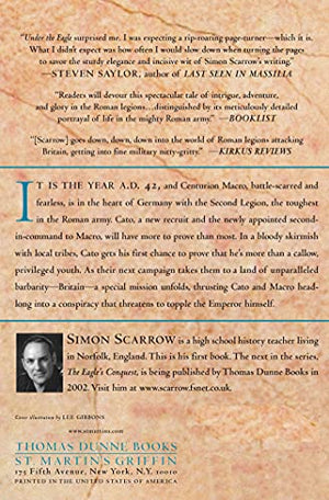 Under The Eagle: A Tale Of Military Adventure And Reckless Heroism With The Roman Legions,Used