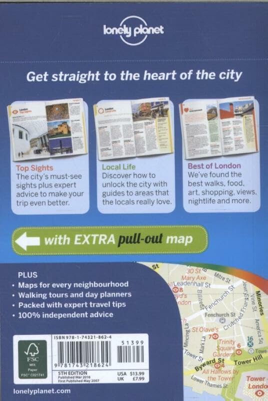 Lonely Planet Pocket London (Travel Guide),Used