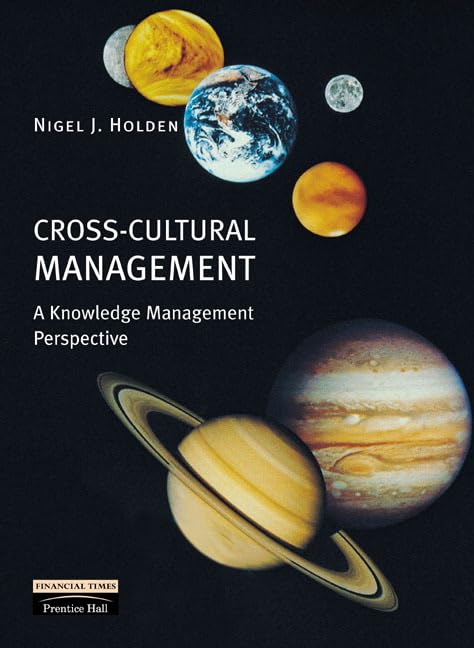 CrossCultural Management: A Knowledge Management Perspective,Used