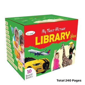 My First All In One Picture Library Box Of 10 (Pre-School Books) | In Green