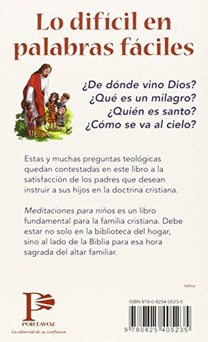 Meditaciones para nios (Spanish Edition),Used