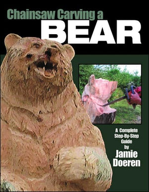 Chainsaw Carving a Bear,Used