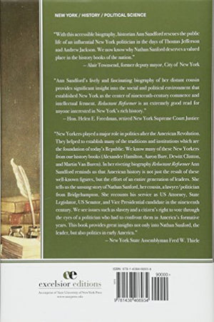 Reluctant Reformer: Nathan Sanford in the Era of the Early Republic (Excelsior Editions),Used