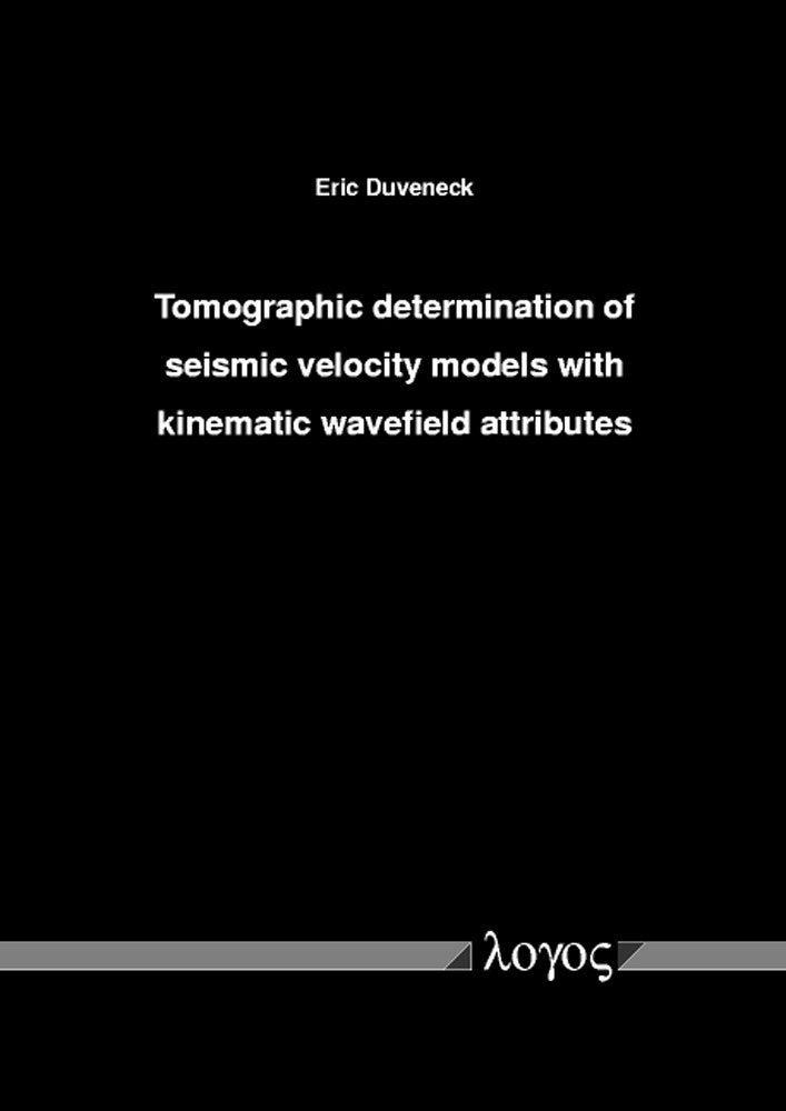 Tomographic determination of seismic velocity models with kinematic wavefield attributes,Used