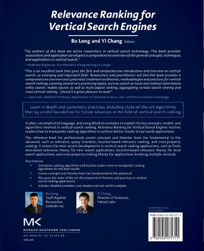 Relevance Ranking for Vertical Search Engines,Used