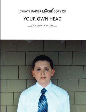 Create Papier Mache Copy Of Your Own Head,Used