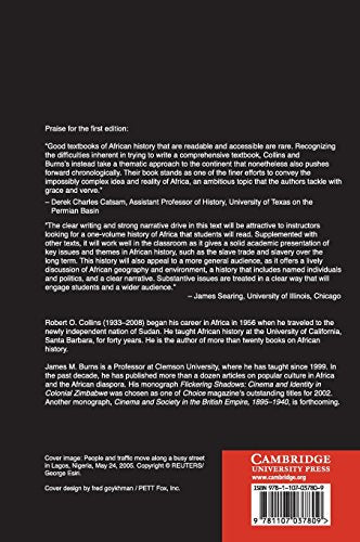 A History of SubSaharan Africa,Used