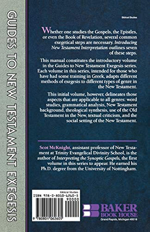 Introducing New Testament Interpretation (Guides to New Testament Exegesis),Used