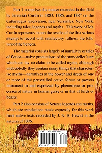 Seneca Fiction, Legends, and Myths,Used