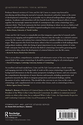 Crime And The Life Course (Criminology And Justice Studies)