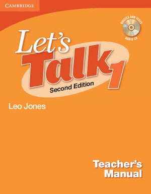 Let'S Talk Level 1 Teacher'S Manual With Audio Cd (Let'S Talk Second Edition),Used
