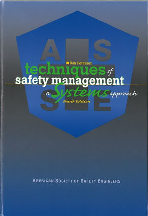 Techniques of Safety Management: A Systems Approach,Used