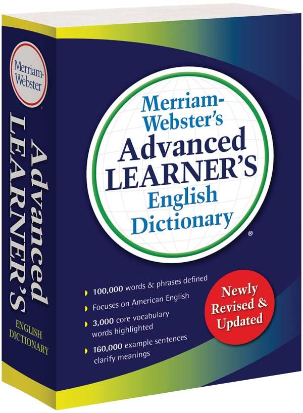 MerriamWebsters Advanced Learners English Dictionary  For ESL, EFL, ELL, & TEFL Study & Instruction,Used