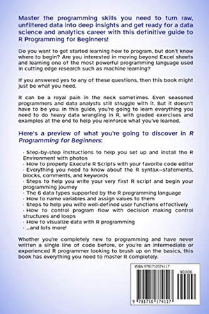 R Programming for Beginners: An Introduction to Learn R Programming with Tutorials and HandsOn Examples,Used