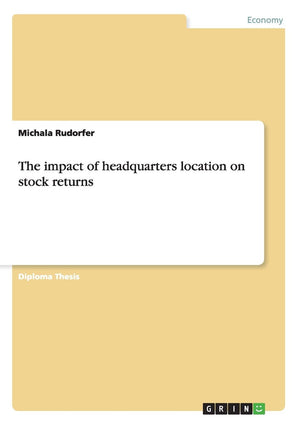 The impact of headquarters location on stock returns,Used
