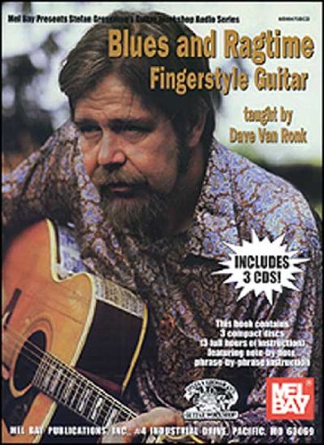 Blues And Ragtime Fingerstyle Guitar,Used