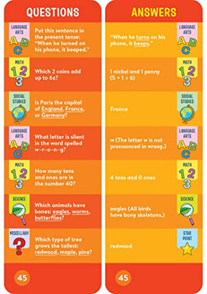 Brain Quest 2Nd Grade Smart Cards Revised 5Th Edition (Brain Quest Smart Cards)