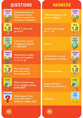 Brain Quest 2Nd Grade Smart Cards Revised 5Th Edition (Brain Quest Smart Cards)