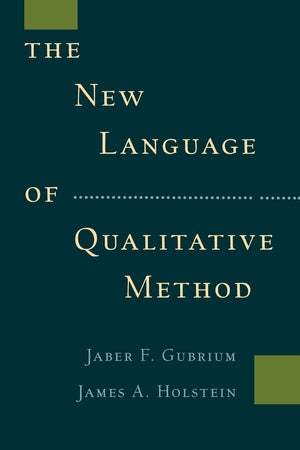 The New Language of Qualitative Method,Used
