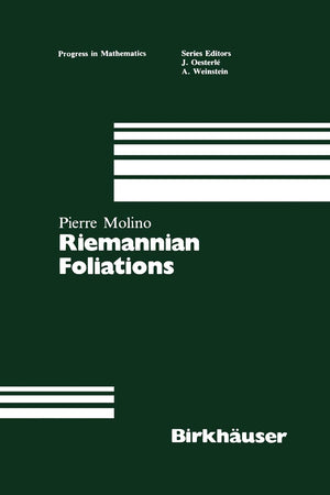Riemannian Foliations (Progress In Mathematics),Used