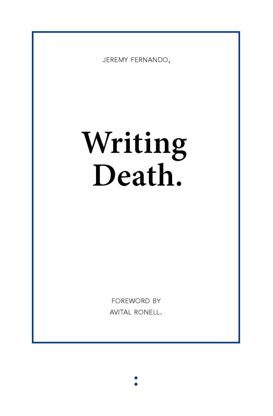 Writing Death,Used