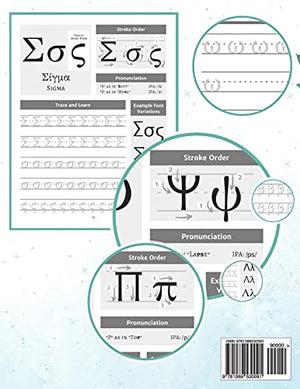 Master the Greek Alphabet, A Handwriting Practice Workbook: Perfect your calligraphy skills and dominate the Hellenic script,New