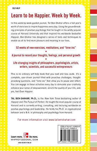 Even Happier: A Gratitude Journal For Daily Joy And Lasting Fulfillment,Used