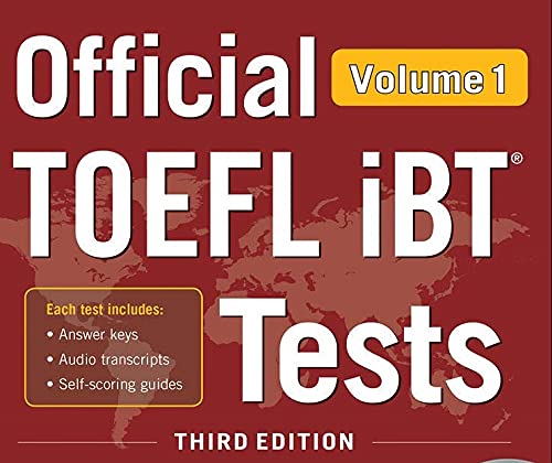 Official TOEFL iBT Tests Volume 1, Third Edition,Used
