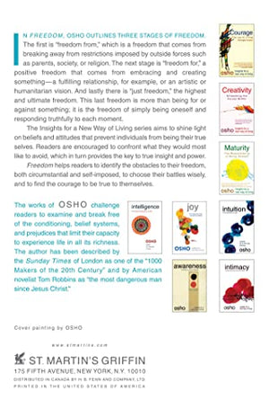 Freedom: The Courage to Be Yourself (Osho, Insights for a New Way of Living Series),New