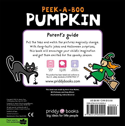 Changing Picture Book: Peek a Boo Pumpkin, A,Used