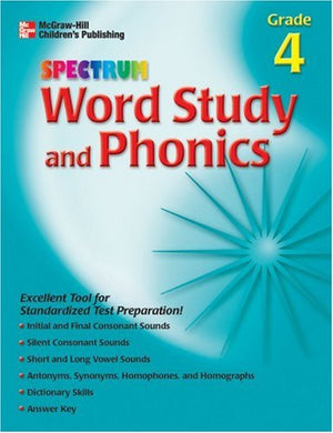 Spectrum Word Study And Phonics: Grade 4,Used