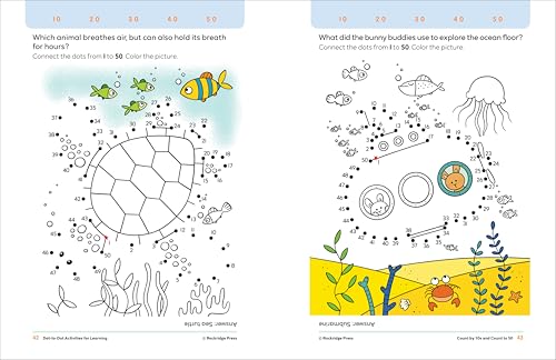 Dottodot Activities For Learning: Practice The Alphabet And Count To 100