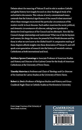 Catholics in the Vatican II Era: Local Histories of a Global Event,Used