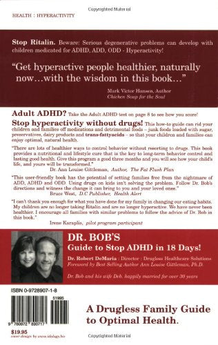 Dr. Bob's Guide to Stop ADHD in 18 Days - Effective Strategies for Managing Attention Deficit Hyperactivity Disorder
